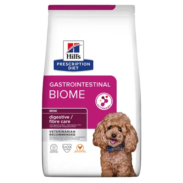 Pienso hill’s hpd canine gastrointestinal biome mini 6kg para perros: salud digestiva óptima