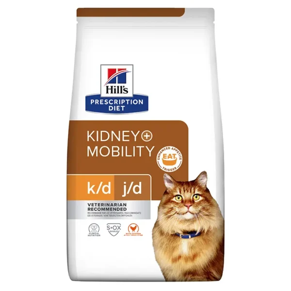 Compra hill’s hpd feline k/d mobility 1,5kg: salud renal y articular para gatos