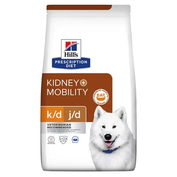 Compra hill’s hpd canine k/d mobility 4kg: salud renal y articular para perros