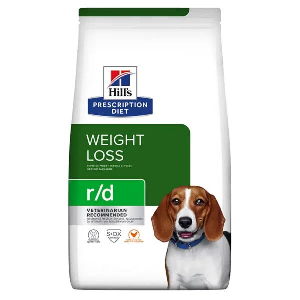 Compra hill’s hpd canine r/d 10kg: dieta especial para perros con sobrepeso