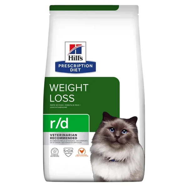 Compra hill’s hpd feline r/d 3kg: alimento ideal para control de peso en gatos