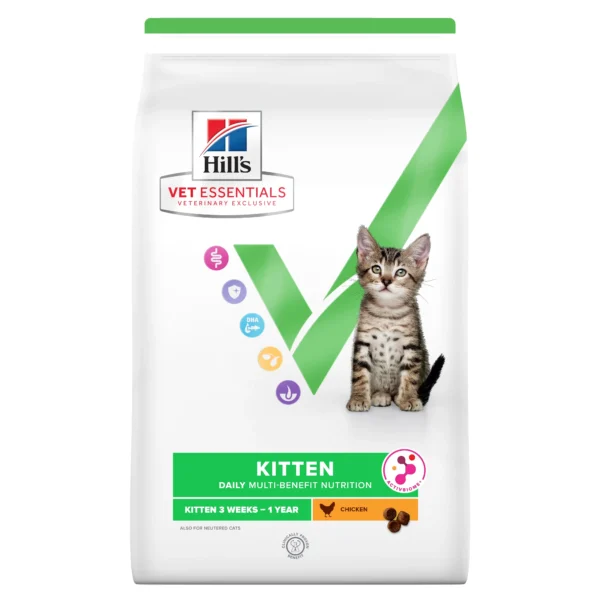 Hill's Vetessentials Activbiome Chicken Kitten Food 3 кг - Optimal Nutrition