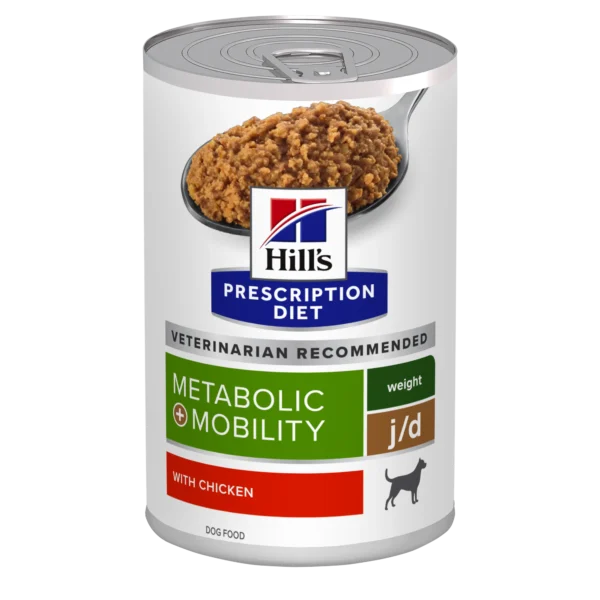 Comida hill’s hpd canine metabolic mobility: salud y movilidad para perros - pack 12x370 gramos