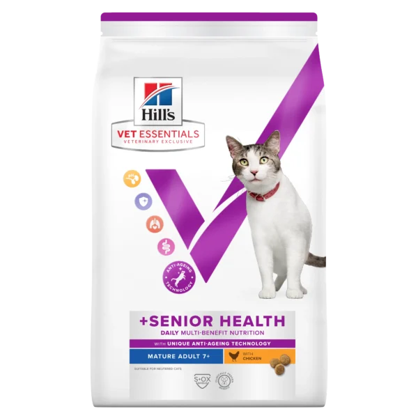 Compra hill’s vetess feline mature 1,5kg: nutrición ideal para gatos mayores