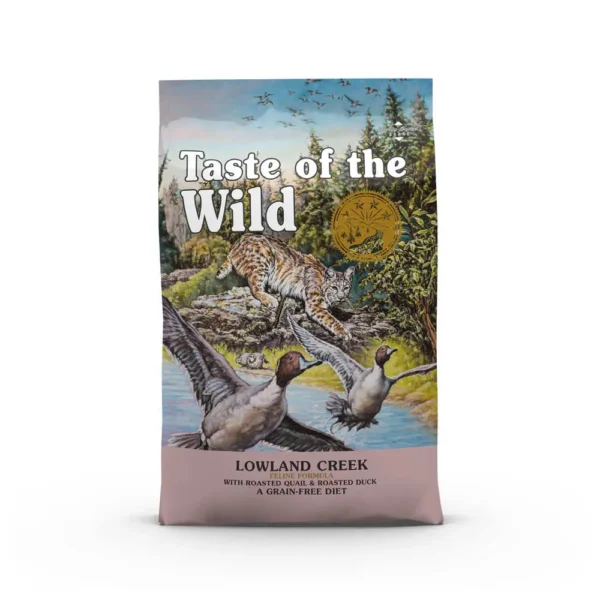 Tute feline adult lowland creek codorniz 2kg - alimento seco y saludable para gatos adultos