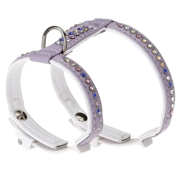 Arnés para perro lux m lila de ferplast: comodidad y estilo para tu mascota