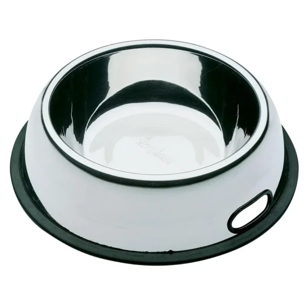Ferplast comedero inoxidable nova 2,5l 33,5x7,5cm