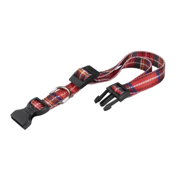 Collar para perros ferplast club c25 70 tartan: estilo y comodidad
