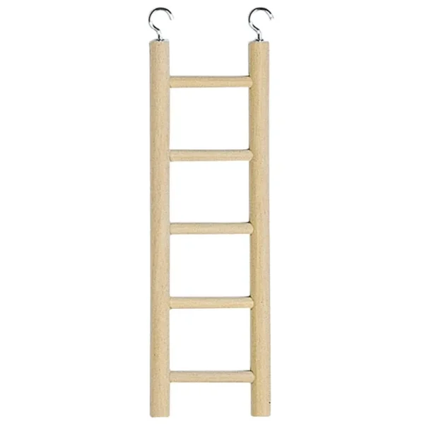 Ferplast escalera madera para periquitos cacatuas 7x22,8cm
