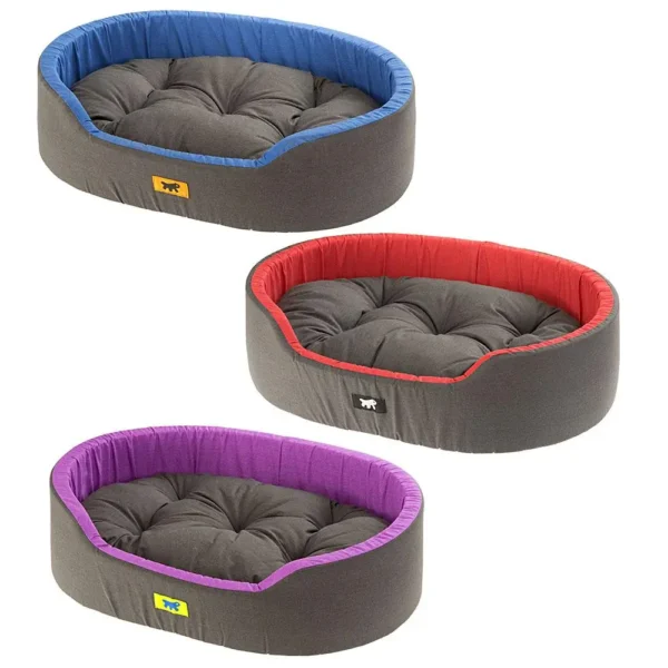 Ferplast cama dandy 95 cushion verde lila azul