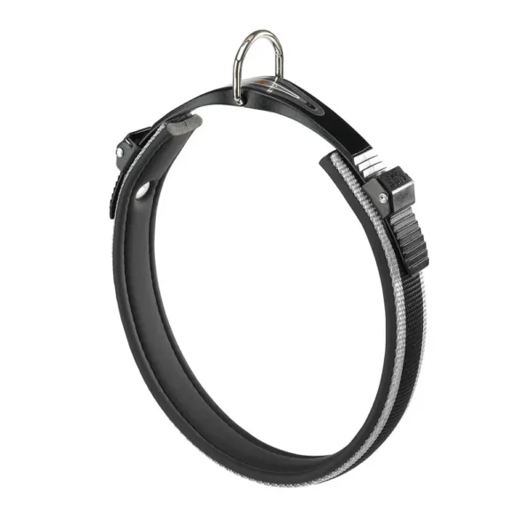 Collar para perros ferplast ergocomfort c25 51 gris - comodidad y estilo