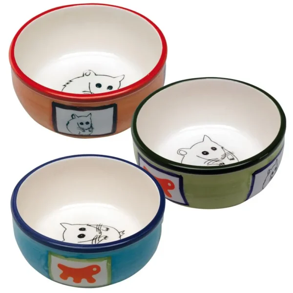 Ferplast comedero de ceramica para hamster 180ml 10,2x3cm