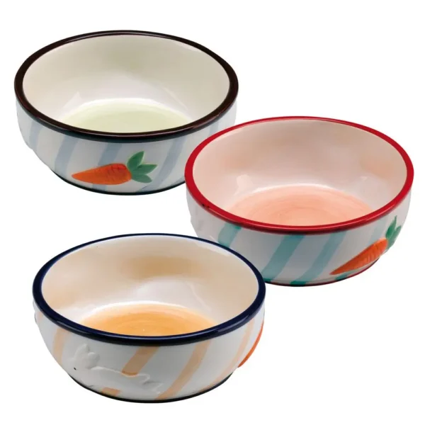 Ferplast comedero de ceramica para conejo 57x31x62cm