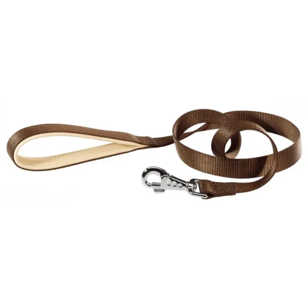 Correa marrón ferplast daytona g25 120: resistencia y estilo para tu mascota