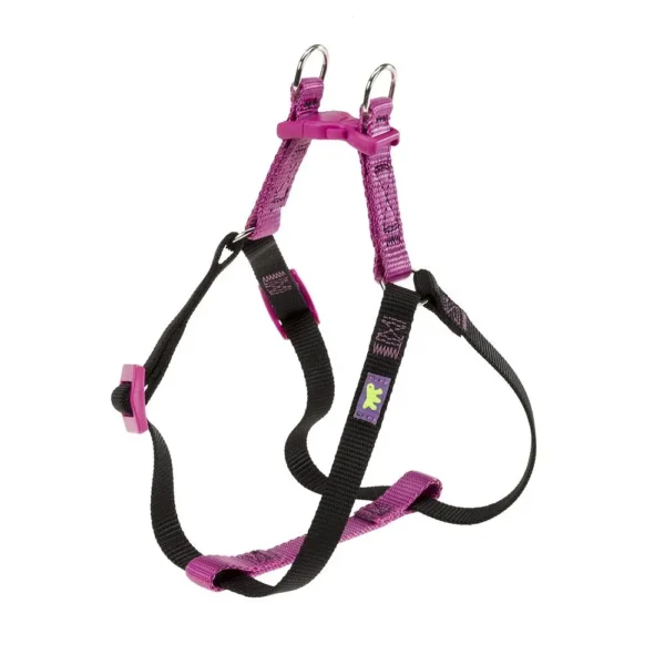 Arnés ferplast easy colours p mediano lila para mascotas - comodidad y estilo