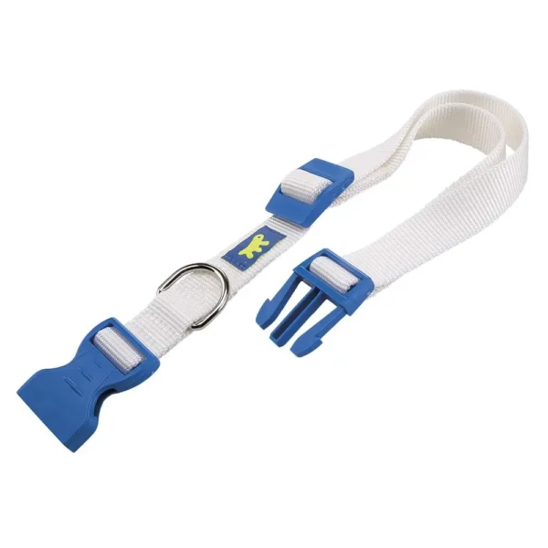 Collar para perros ferplast club c25 70 en color blanco - resistente y elegante