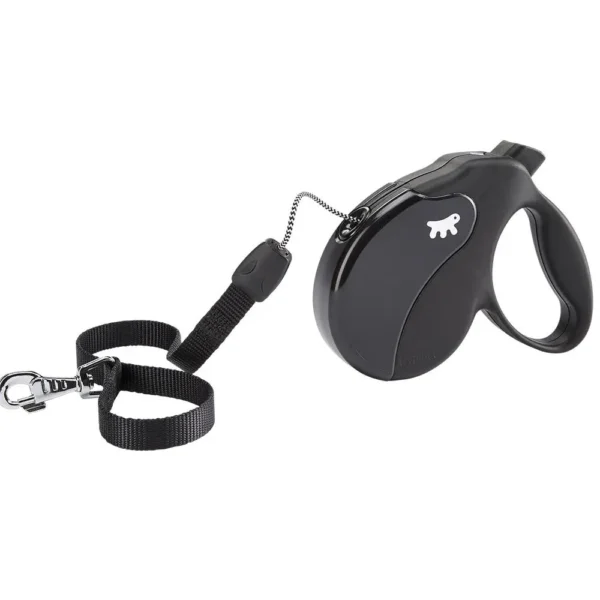 Correa negra ferplast amigo m: seguridad y estilo para tu mascota