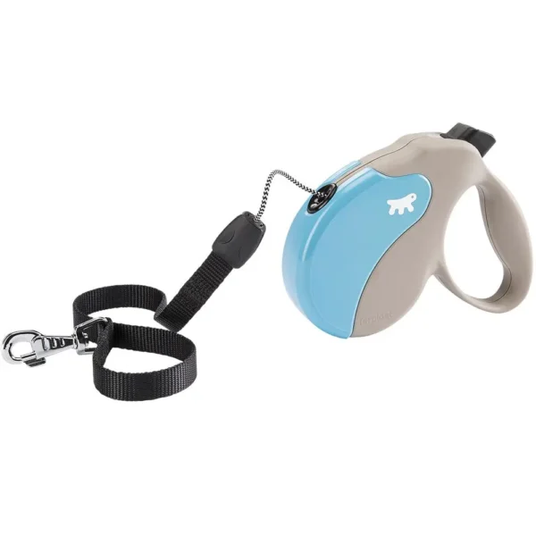 Correa ferplast amigo l cordon beige azul: comodidad y estilo para tu mascota