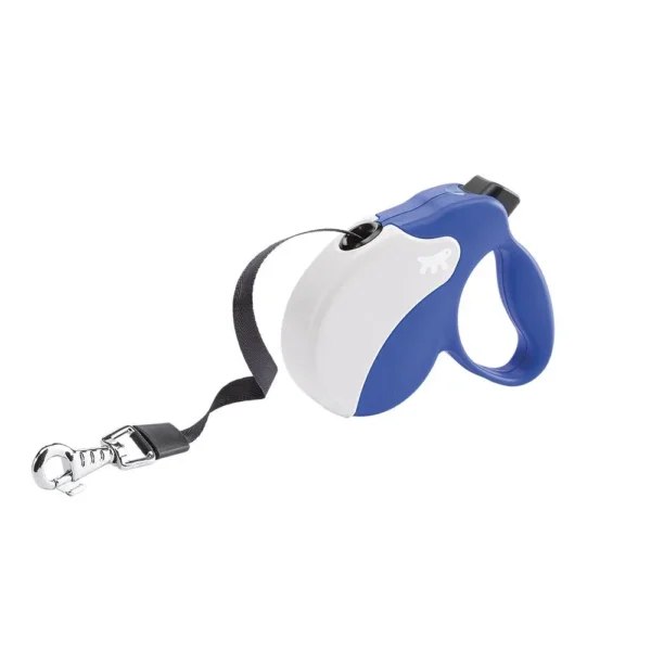 Correa ferplast amigo l tape azul blanco: seguridad y estilo para tu mascota