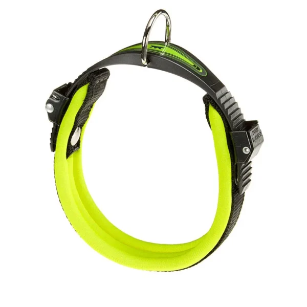 Collar para perros ferplast ergofluo c15 33 amarillo: seguridad y estilo