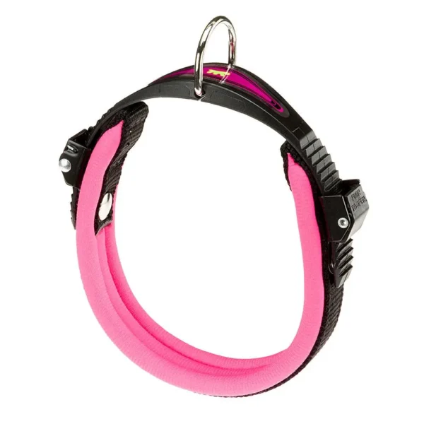 Collar para perros ferplast ergofluo c15 42 rosa - comodidad y estilo vibrante