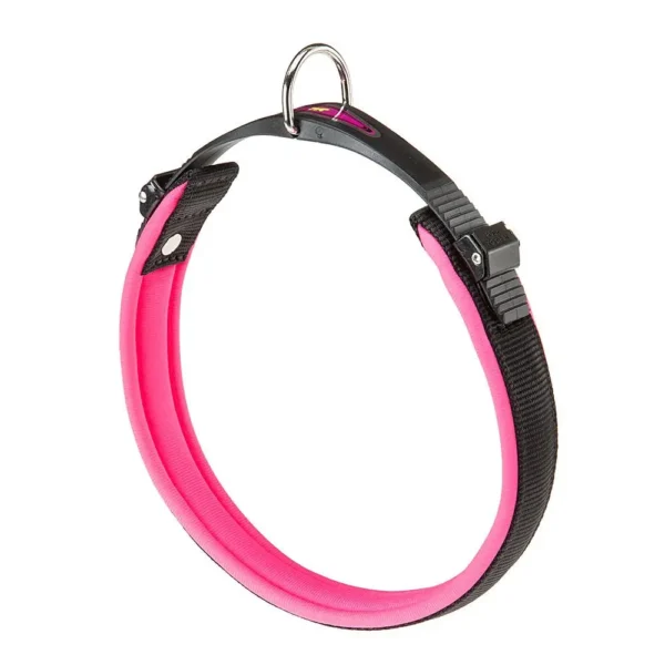 Collar para perros ferplast ergofluo c25 51 rosa - comodidad y estilo vibrante