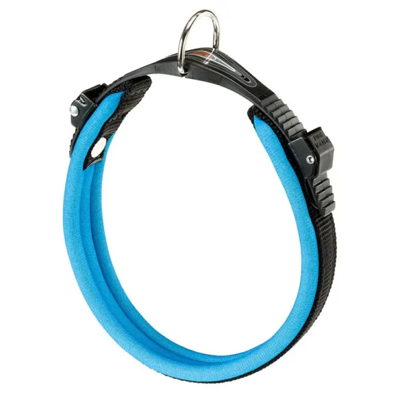 Collar ergofluo c15 42 azul de ferplast: comodidad y estilo para tu mascota