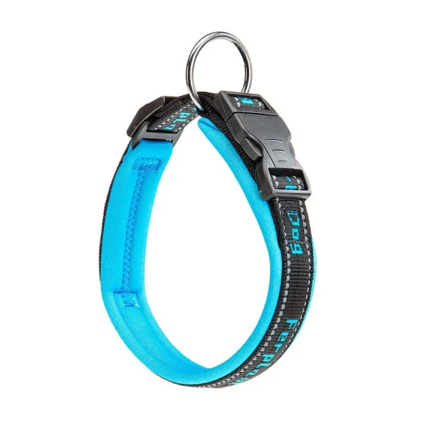 Collar deportivo para perro ferplast c25 45 azul - resistente y elegante