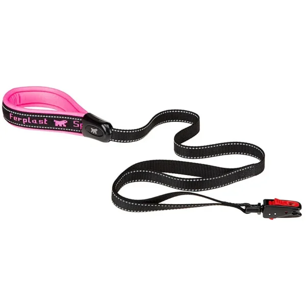 Correa deportiva rosa para perros ferplast sport dog matic g20 120