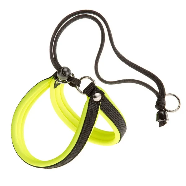 Arnés ferplast agila fluo 1 amarillo: seguridad y estilo para tu mascota