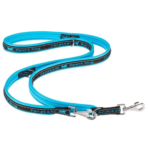 Correa deportiva azul ferplast ga20 200 para perros - resistente y elegante
