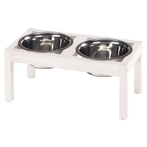 Ferplast soporte de madera para comederos 1,7l 36x18,2x16cm