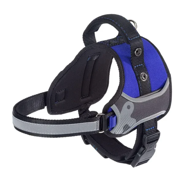 Arnés ferplast hercules azul mediano: comodidad y seguridad para tu mascota