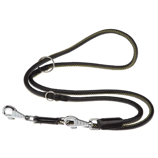 Correa negra ferplast derby ga12 200: resistencia y estilo para tu mascota