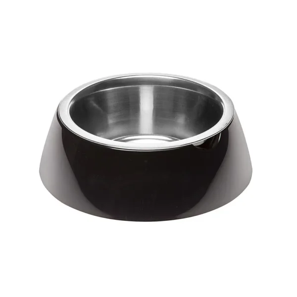 Ferplast comedero jolie small 500ml 17,1x5,5cm negro