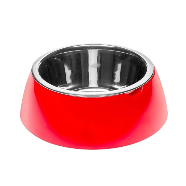 Ferplast comedero jolie medium 850ml 20x6,7cm rojo