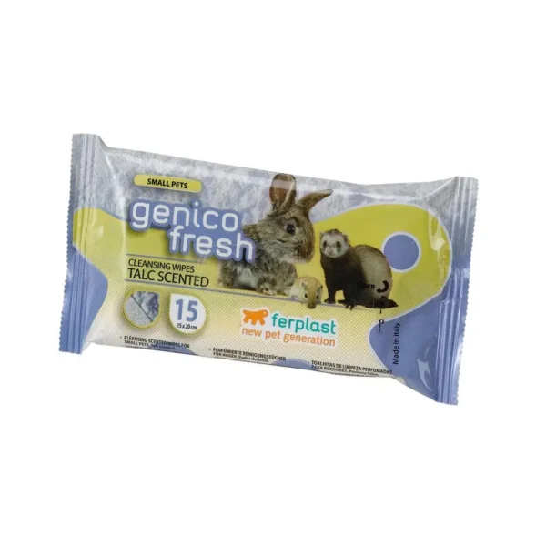 Ferplast toallitas genico fresh rodent talc 15ud
