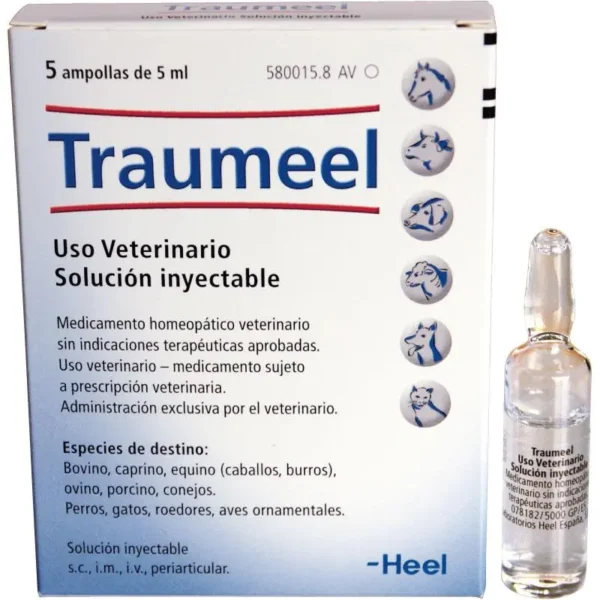 Traumeel solucion inyectable 5x5ml  (ndr)