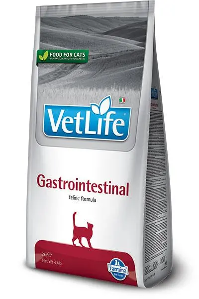 Farmina vet life gastrointestinal para gatos 2kg: salud digestiva óptima