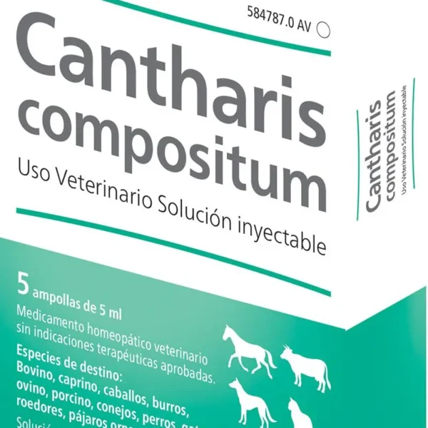 Cantharis compositum solucion inyectable 5x5ml (ndr)