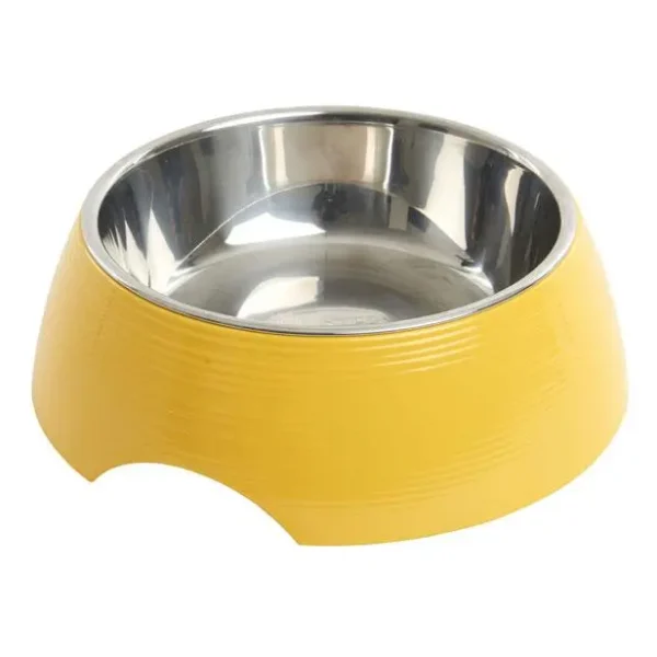 Buster bowl melamina brillo amarillo 350ml
