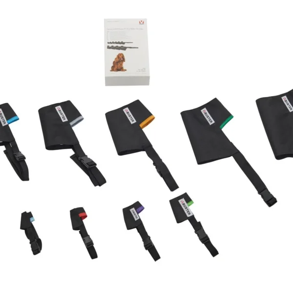Bozal nylon easy-id xxs-5xl set 10uds kruuse