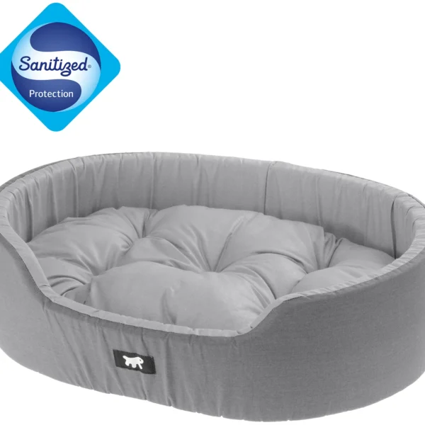 Ferplast cama dandy gris 80 sanitized (80x55x18cm)