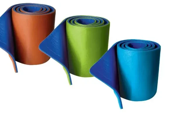Ferula plastico en rollo 5,5x35cm verde 4ud genia