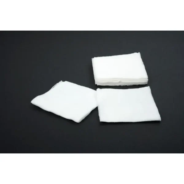 Gasas 7,5x7,5cm 12 capas 17 fibras 100uds kruuse