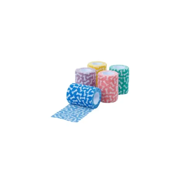 Fun-flex bones venda cohesiva 7,5cmx4,5m 10uds kruuse