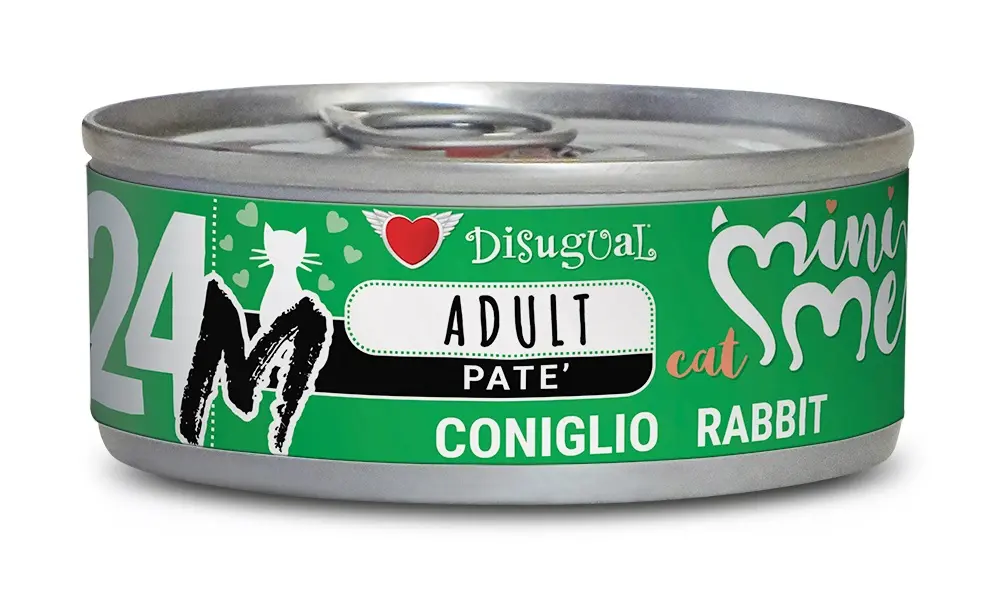 imagenes_producto2FM2FMIME100.webp Disugual mini-me m cat comida húmeda de conejo 12x85g - alimento saludable para gatos