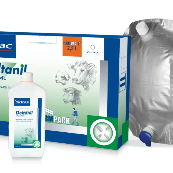Deltanil 2,5 litros |  solución tópica pour-on para ganado