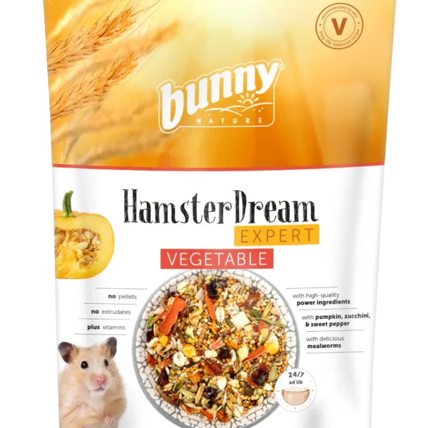Bunny alimento sueno expert hamster vegetales 500gr
