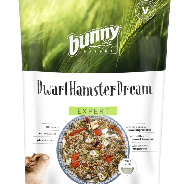 Bunny alimento sueno expert hamster enano 500gr